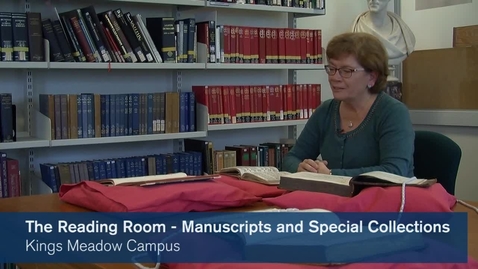 Thumbnail for The Reading Room - Manuscripts and Special Collections