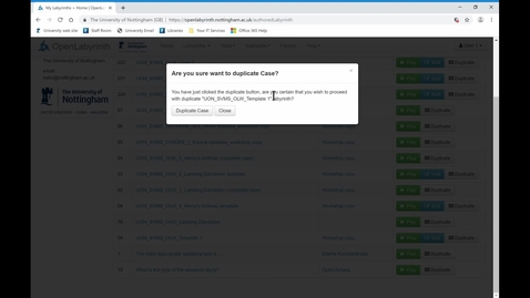 Thumbnail for 2. Making a case by duplicating an existing one