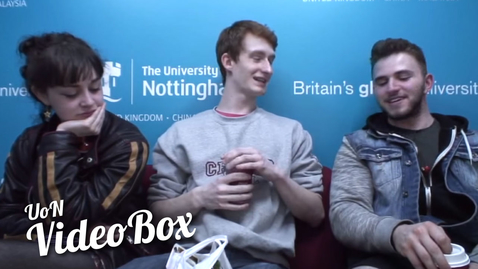 Thumbnail for entry First day at University | #UoNVideoBox