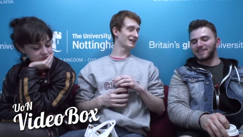 Thumbnail for First day at University | #UoNVideoBox