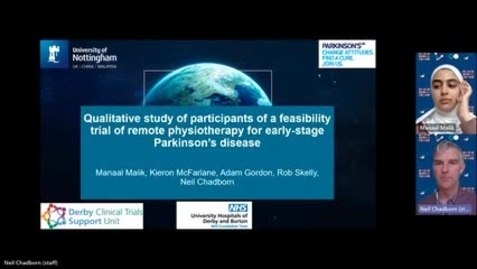 Thumbnail for entry RemotePhysiotherapyParkinsonsDisease_processevaluation