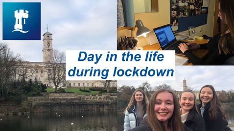 Thumbnail for entry Vlog: Day in the life at uni during lockdown