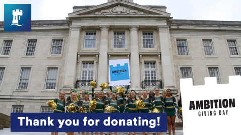 Thumbnail for Thank you for donating - Nottingham Ambition Giving Day