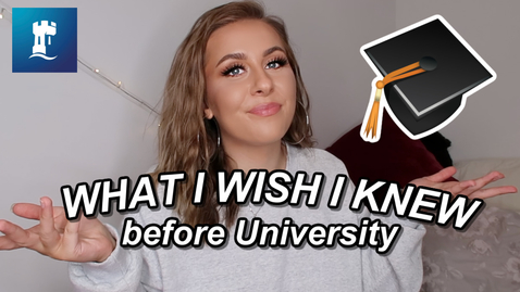 Thumbnail for entry Vlog: Advice before starting university