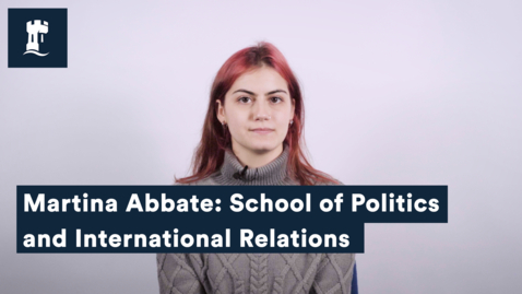 Thumbnail for Martina Abbate: School of Politics and International Relations