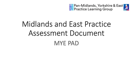 Pan Midlands Practice Document