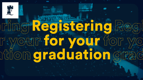 Thumbnail for entry Graduation: How to register