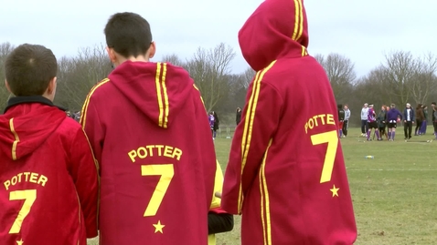 Thumbnail for Brooms up! This is quidditch.
