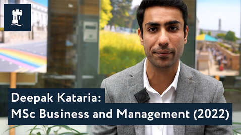 Thumbnail for Deepak Kataria, MSc Business and Management (2022)