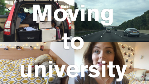 Thumbnail for entry Vlog: Moving to university