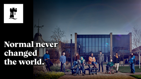 Thumbnail for entry Normal Never Changed the World: Join the University of Nottingham in 2022