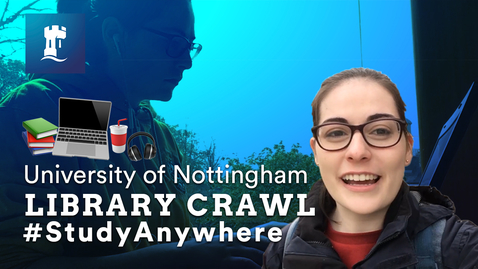 Thumbnail for entry VLOG: Library Crawl #StudyAnywhere