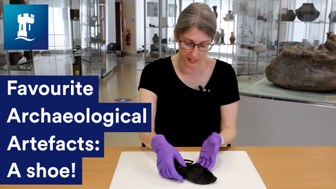 Thumbnail for entry Favourite Archaeological Artefacts: A Shoe!