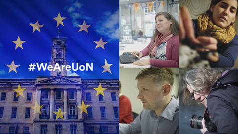 Thumbnail for entry #WeAreUoN Celebrating our EU staff