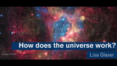Thumbnail for entry Maths Matters: How does the universe work?
