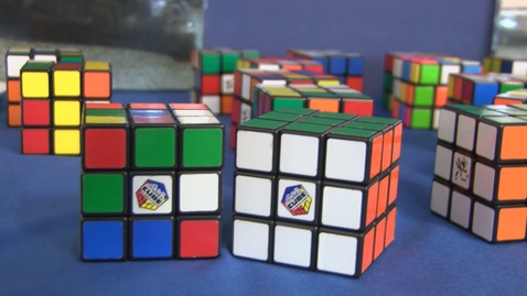 Thumbnail for entry Open days: solving the Rubik's cube workshop