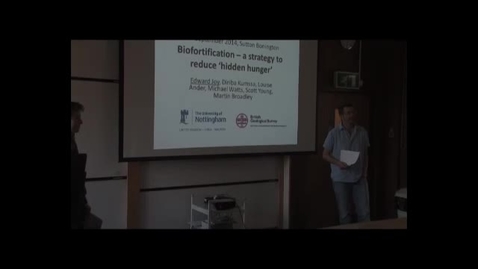 Thumbnail for Biofortification – a strategy to reduce hidden hunger - by Ed Joy