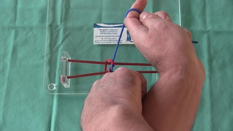 Thumbnail for Errors when tying square knots: Clip 2