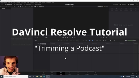 Thumbnail for entry How to Trim Podcast in DaVinci Resolve