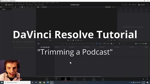 Thumbnail for How to Trim Podcast in DaVinci Resolve