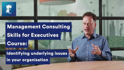 Thumbnail for entry Management Consulting Skills for Executives course: Identify underlying issues in your organisation