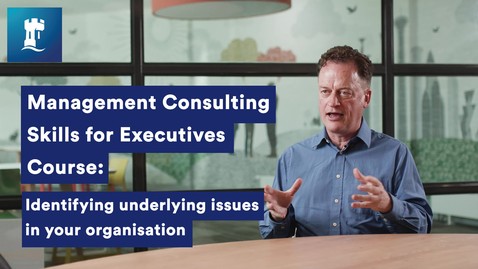 Thumbnail for Management Consulting Skills for Executives course: Identify underlying issues in your organisation