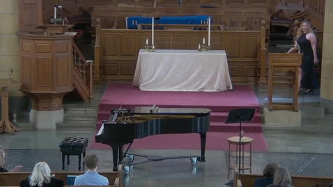 Thumbnail for 2024-05-05 Isabella Dubow ‘24 Senior Voice Recital