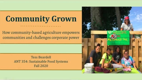 Thumbnail for Community Grown