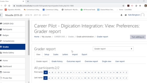 Thumbnail for entry Moodle Gradebook: Importing Grades from an Excel Spreadsheet