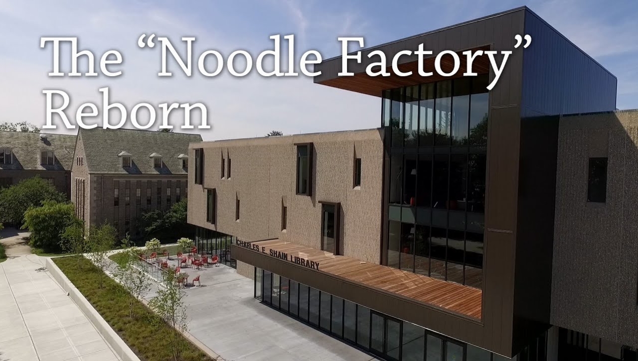 The Shain Library Renovation: The &quot;Noodle Factory&quot; Reborn