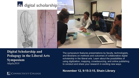 Thumbnail for DSPLA 2018 - Digital Scholarship Fellows presentation