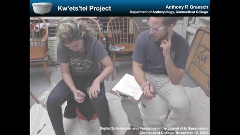 Thumbnail for DSPLA 2018 - Kw'ets'tel Project (Anthony Graesch)