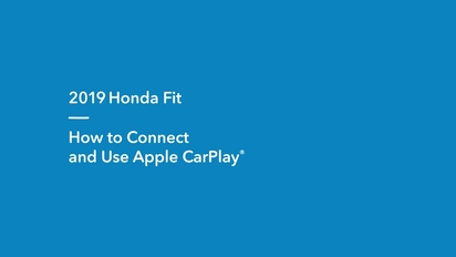 Honda Information Center How To Connect And Use Apple Carplay In The Honda Fit