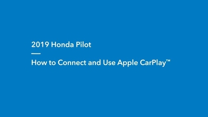 2020 Passport How To Connect And Use Apple Carplay
