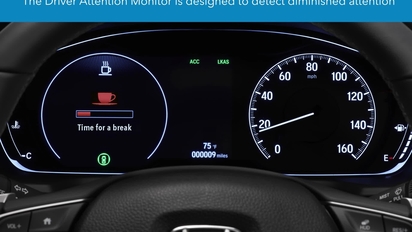 21 Accord Premium How To Use The Driver Attention Monitor