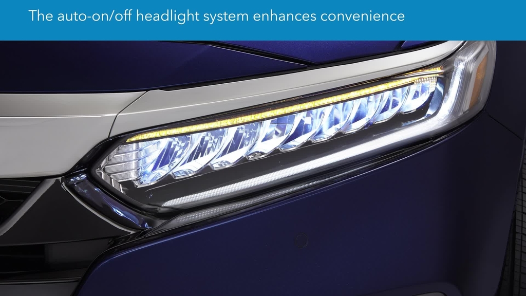 2018 Accord Hybrid How To Use Auto On Off Headlights
