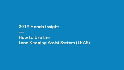 Honda Information Center How To Use The Lane Keeping Assist System Lkas