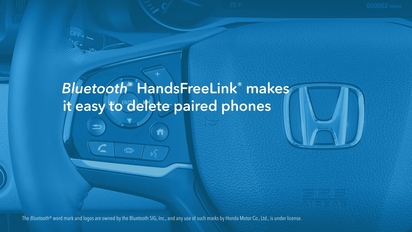 2019 Pilot Lx How To Delete Paired Phones From Bluetooth Ha