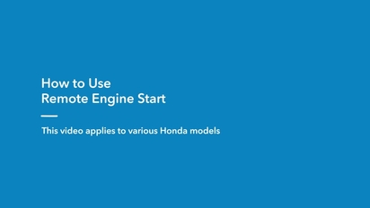 How To Use Remote Start >> 2019 Passport How To Use Remote Engine Start How To Use Remote Start >> 2019 Passport How To Use Remote Engine Start