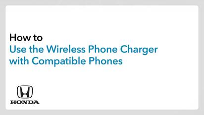 How to Use Wireless Charger with Compatib 2023 Honda Accord