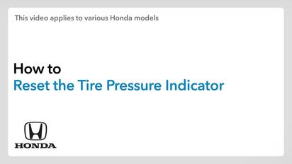 2018 Honda Fit Tire Pressure Light Reset Shelly Lighting