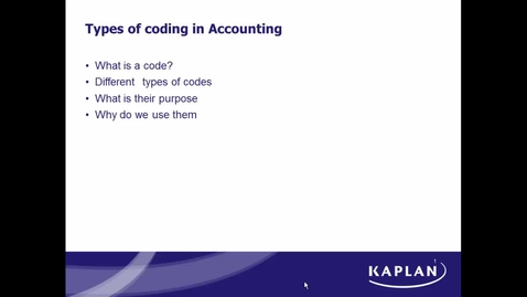 Thumbnail for Types of coding