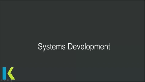 Thumbnail for Systems Development - Technical Recap