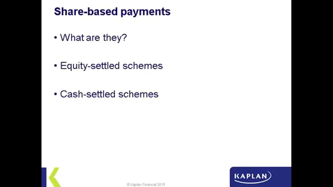 Thumbnail for Share Based Payments