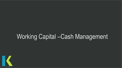 Thumbnail for Cash Management - Technical Recap