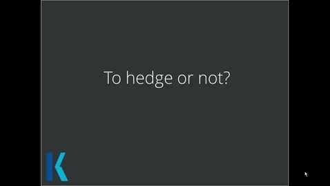 Thumbnail for To hedge or not