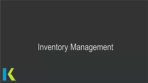 Thumbnail for Inventory Management