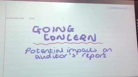 Thumbnail for Emphasis of matter paragraphs