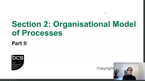 Thumbnail for Organisational Model of Processes - Part Two