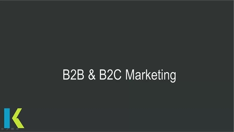 Thumbnail for B2B &amp; B2C - Technical Recap